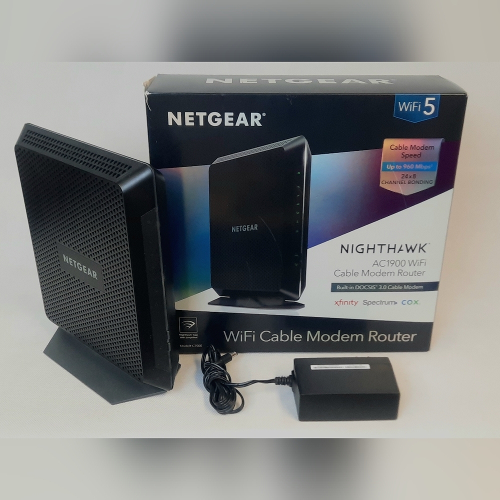 NETGEAR Nighthawk AC1900 Cable Modem/Router